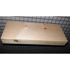 Relax-Brettchen aus Zirbenholz - Typ Einhandmontage (mit zusätzlichem Winkel als Kippschutz)